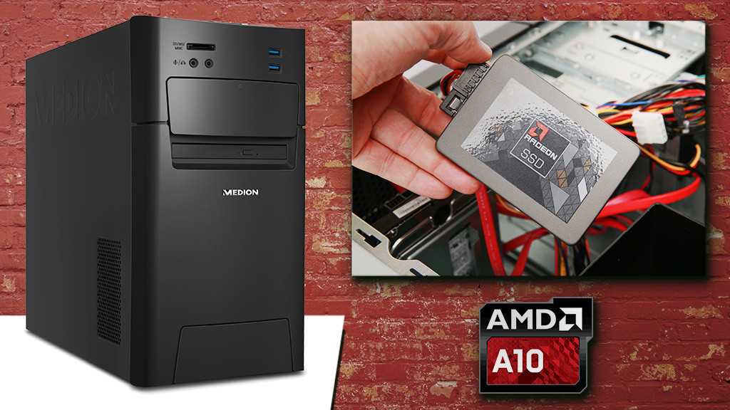 Medion Akoya P4130: Aldi-PC mit AMD-CPU im Test