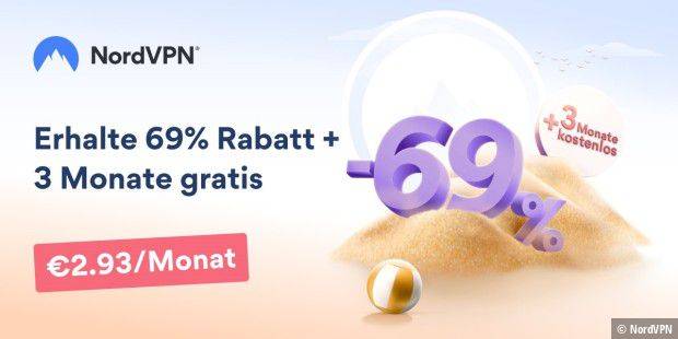 NordVPN heute 69 % günstiger: Profitieren Sie vom Premium-VPN