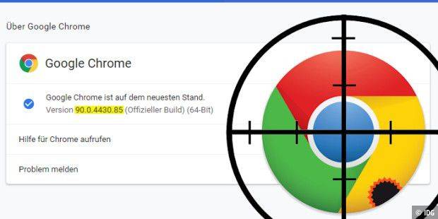 Update für Chrome 90 behebt neue 0-Day-Lücke