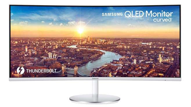 Curved und QLED: Samsung zeigt 34-Zoll-Display auf der IFA